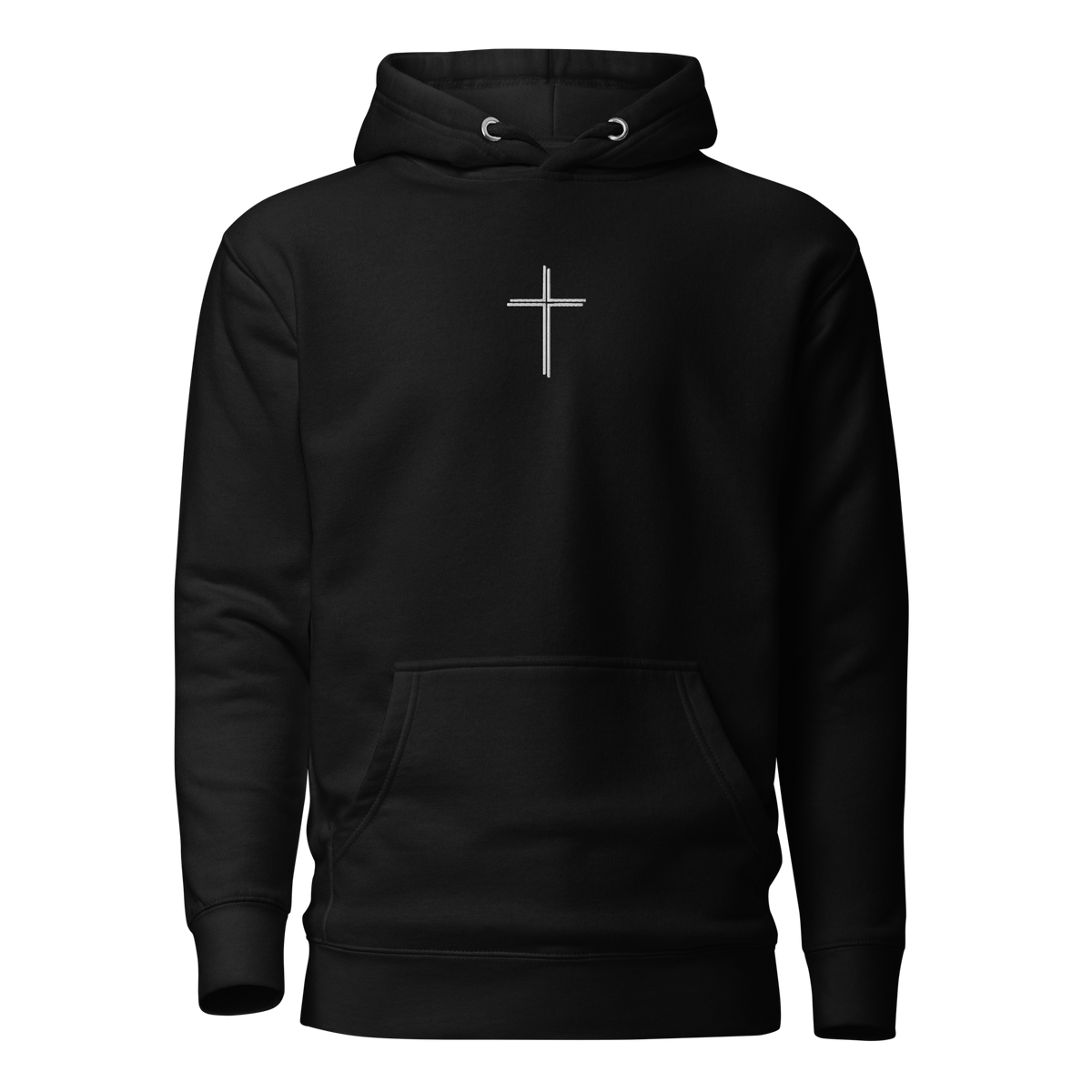 Cross Fleeced Hoodie