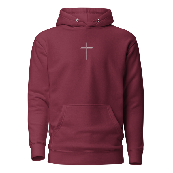 Cross Fleeced Hoodie