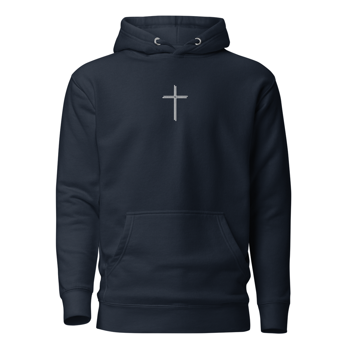 Cross Fleeced Hoodie