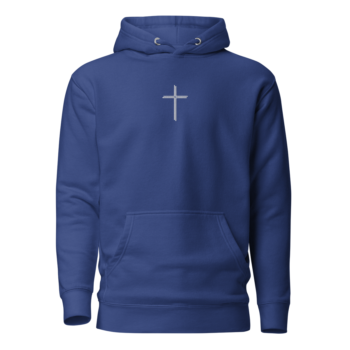 Cross Fleeced Hoodie