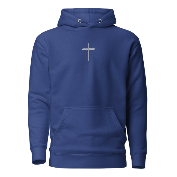 Cross Fleeced Hoodie