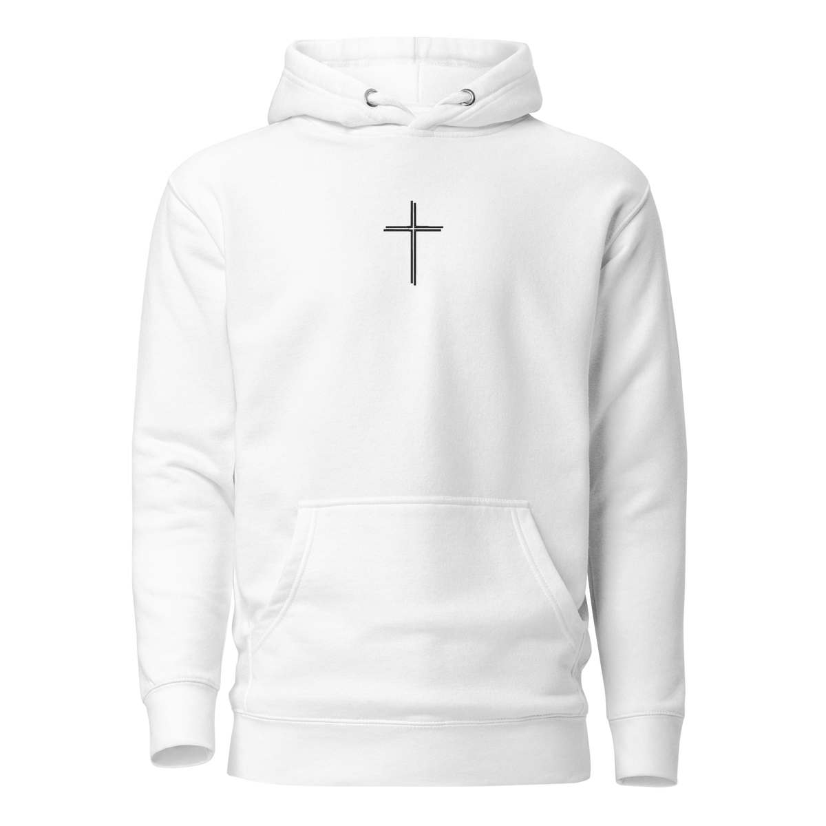 Cross Fleeced Hoodie